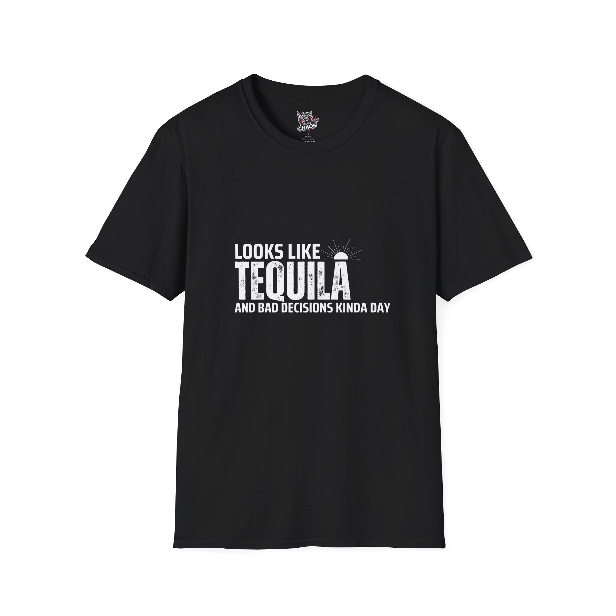 Looks like Tequila and Bad Decisions Kinda Day | Funny Graphic T-Shirt | Party Tee | Festival Top, Night Out Wear | Gift for her