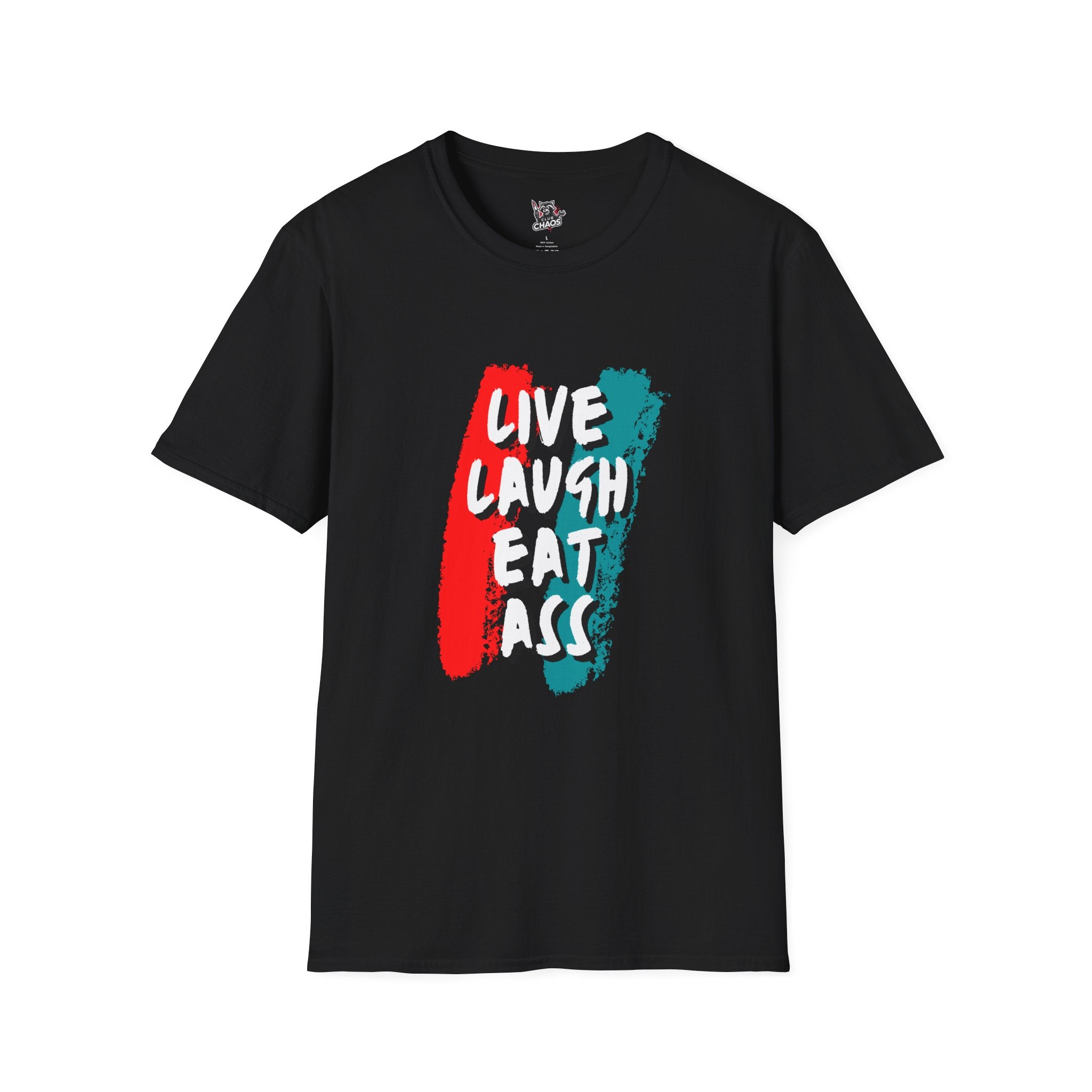 Live Laugh Eat Ass T-Shirt | Funny Offensive Graphic Tee for Men | Edgy Streetwear | Bold Humor Shirt | Sarcastic & NSFW Gift | Trendy Tee